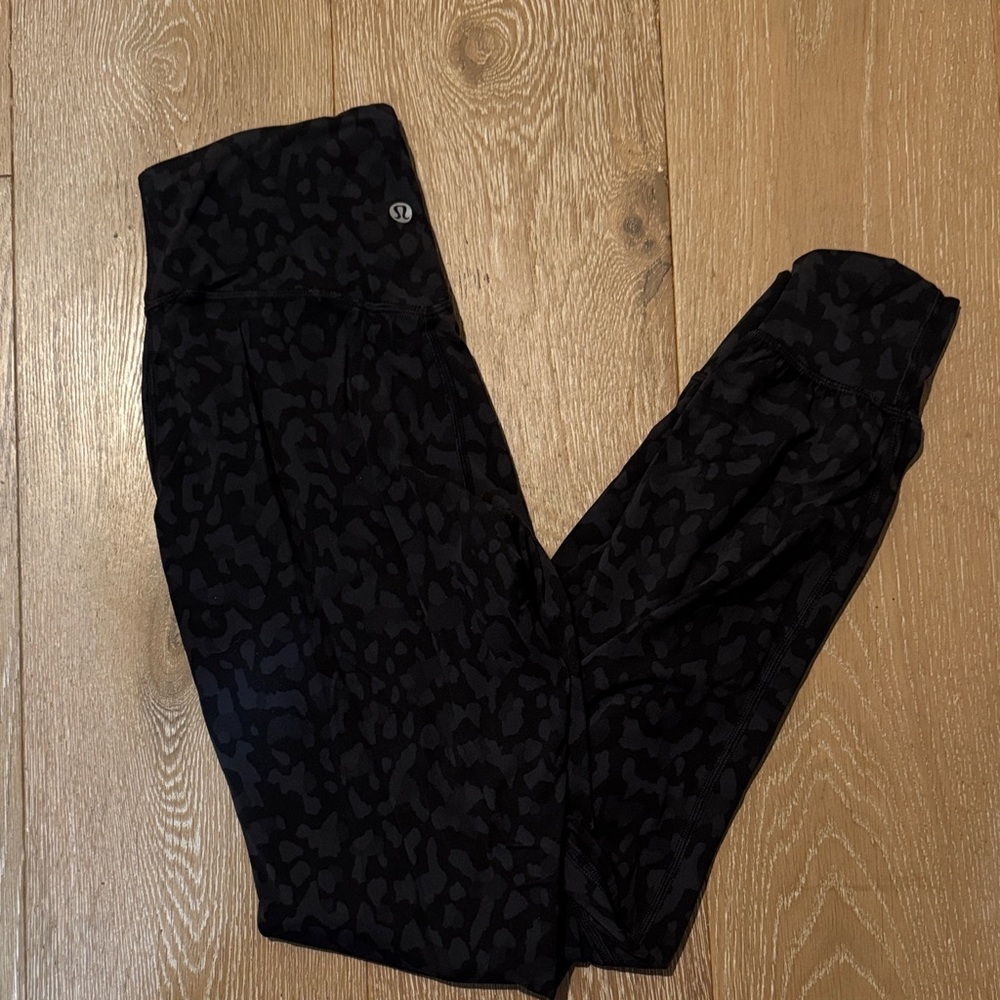 Lululemon Camo Multi Deep Coal Align Jogger
